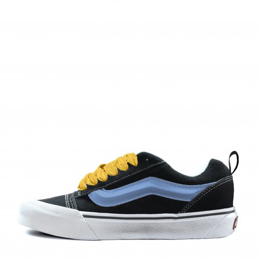 [ CUSTOM ] Knu Skool Artistic Pastel Black/Blue/Yellow